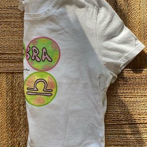 2000’s inspired libra baby tee